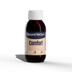 Bottle of Natural VetCare Comfort on a white background